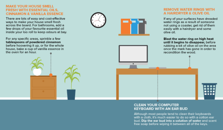 12 Spring Cleaning Hacks To Transform Your Home [Infographic] - Cleaner  Cleaner